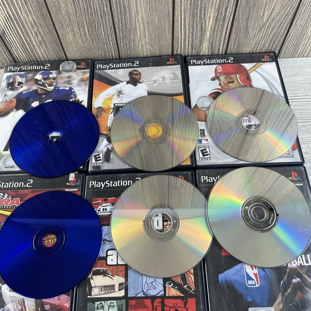 Playstation 2 PS2 game Lot Of 6 Games Tested Working